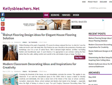 Tablet Screenshot of kellysbleachers.net